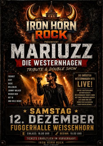 Entradas para Mariuzz en 12.12.2026 - Comprar entradas